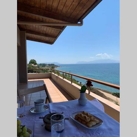 360º Suite With Endless Views To The Ionian Sea Mytikas  Eksteriør bilde
